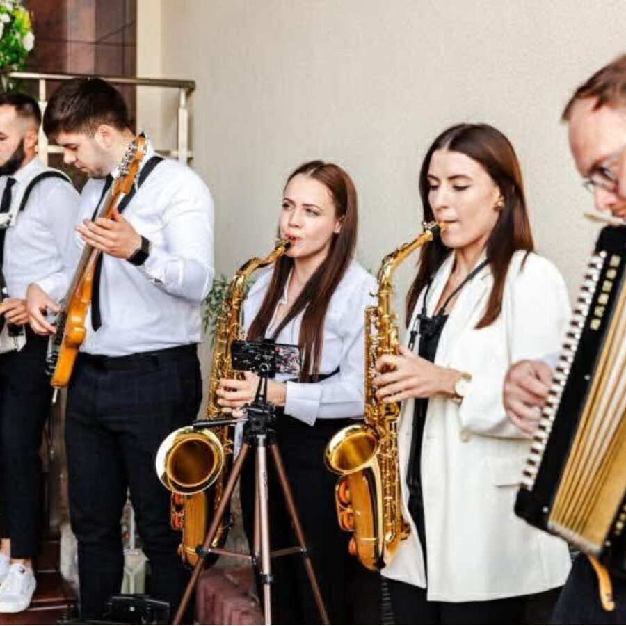 Zespół Aspect podczas wesela